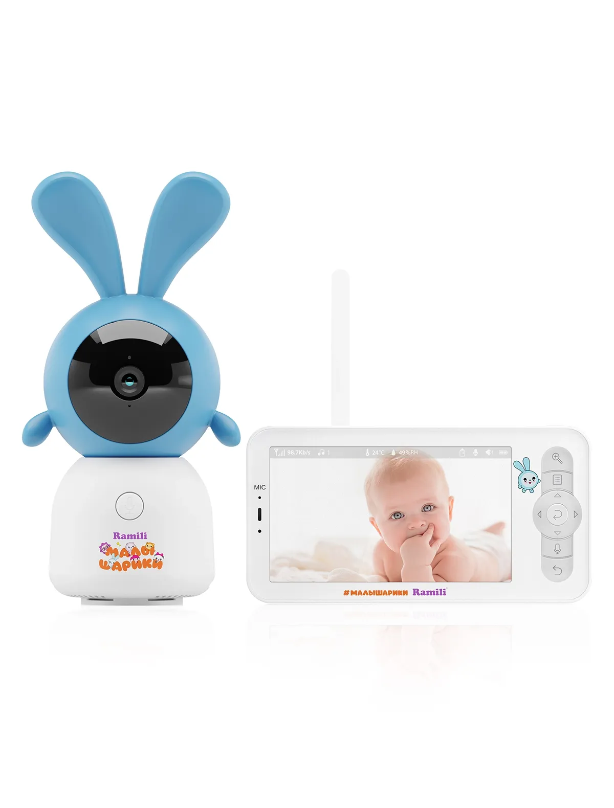 Видеоняня Ramili, Розовый, 2787428
Видеоняня Ramili, Розовый, 2787428