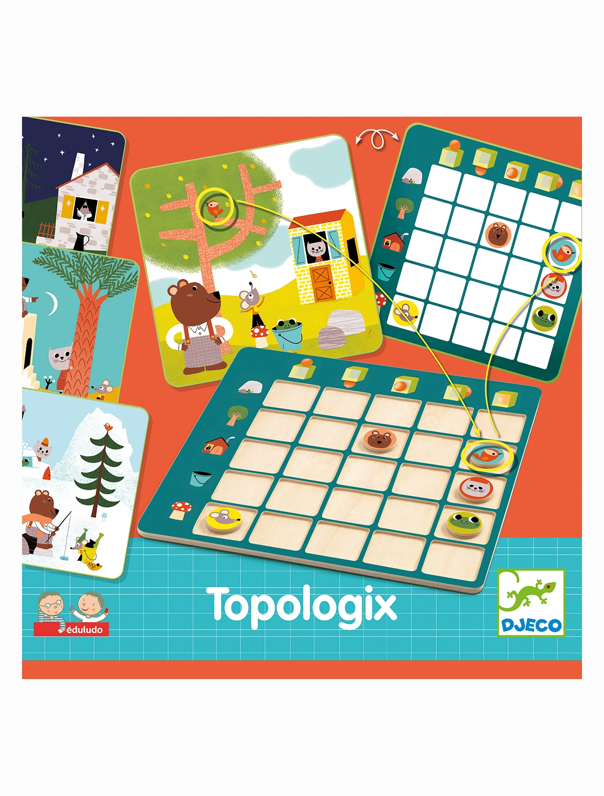 Настольная игра DJECO, Разноцветный, 3107469
Настольная игра DJECO, Разноцветный, 3107469