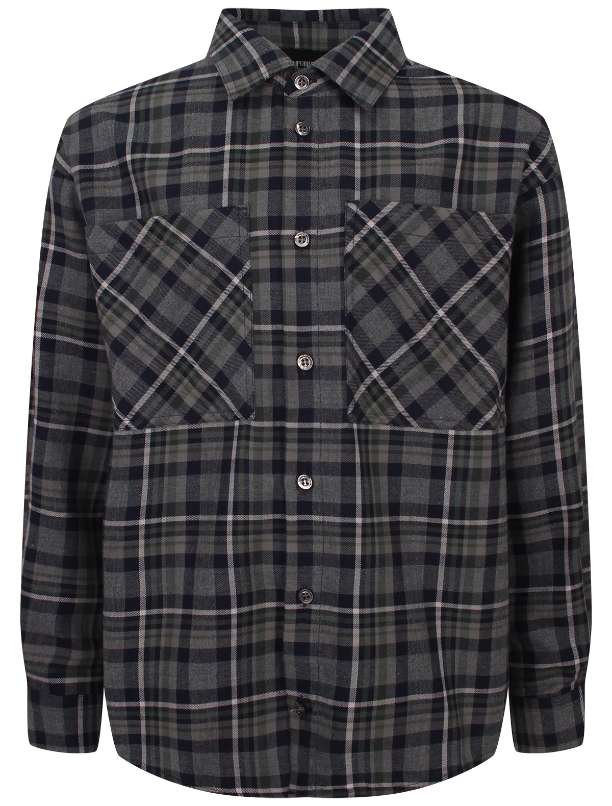 Рубашка EMPORIO ARMANI, Синий, 2699398 
Рубашка EMPORIO ARMANI, Синий, 2699398