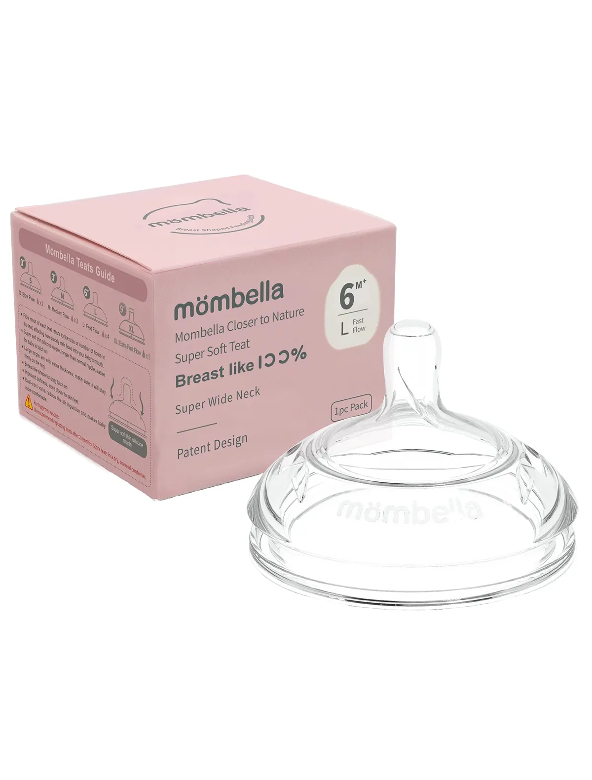 Соска Mombella, Разноцветный, 2673016
Соска Mombella, Разноцветный, 2673016