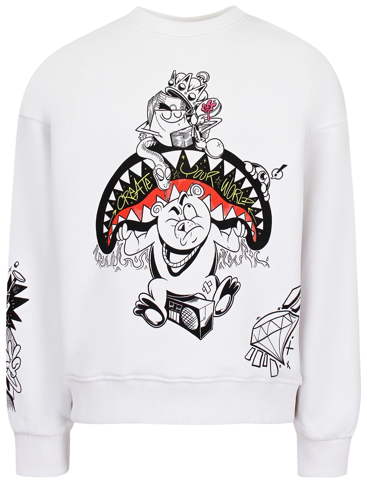 Свитшот SPRAYGROUND, Белый, 3200354
Свитшот SPRAYGROUND, Белый, 3200354