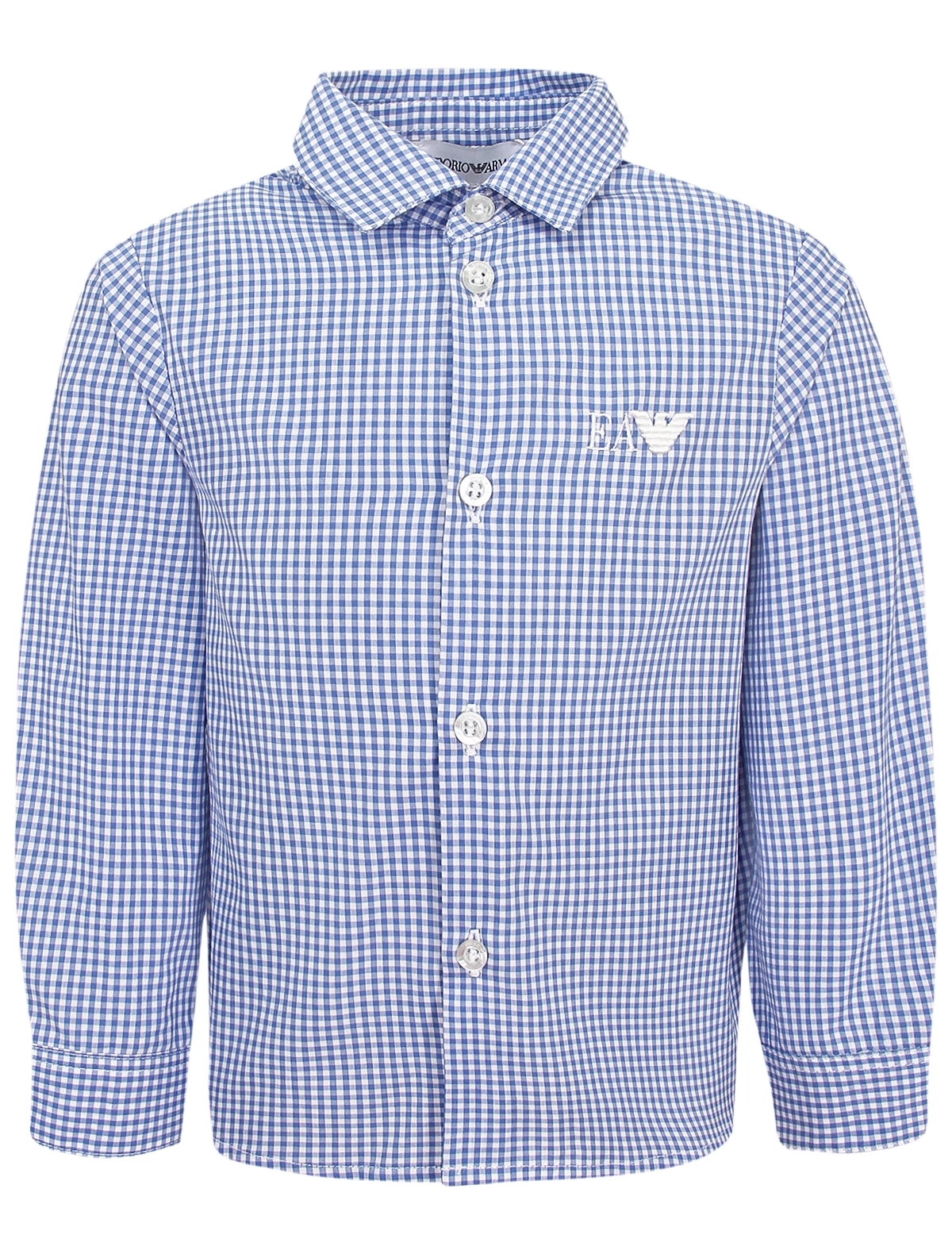 Рубашка EMPORIO ARMANI, Синий, 3081260 
Рубашка EMPORIO ARMANI, Синий, 3081260