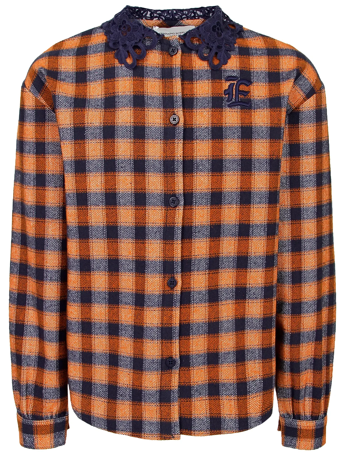 Блуза Ermanno Scervino, Синий, 2606641 
Блуза Ermanno Scervino, Синий, 2606641