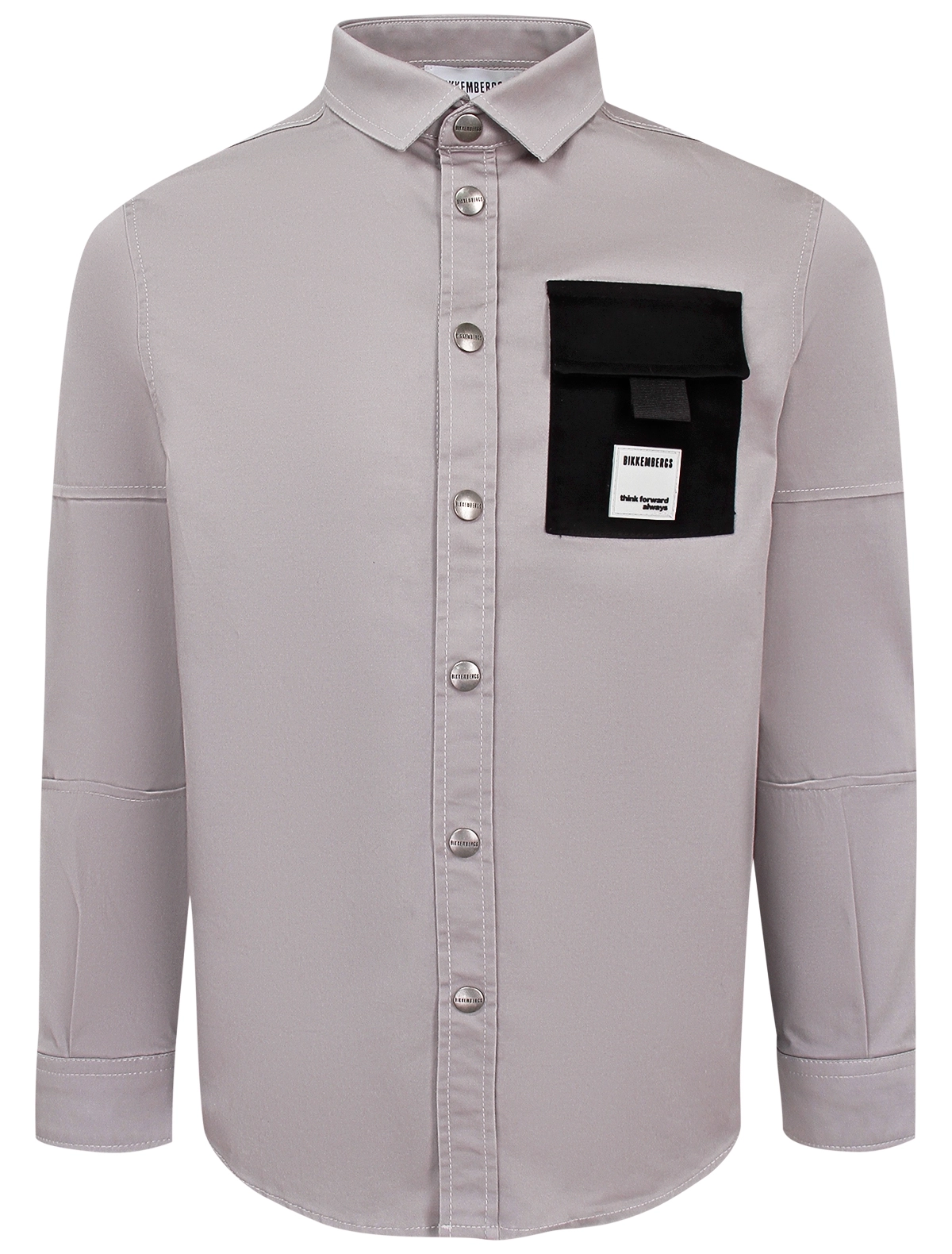 Рубашка Bikkembergs, Серый, 3075608 
Рубашка Bikkembergs, Серый, 3075608