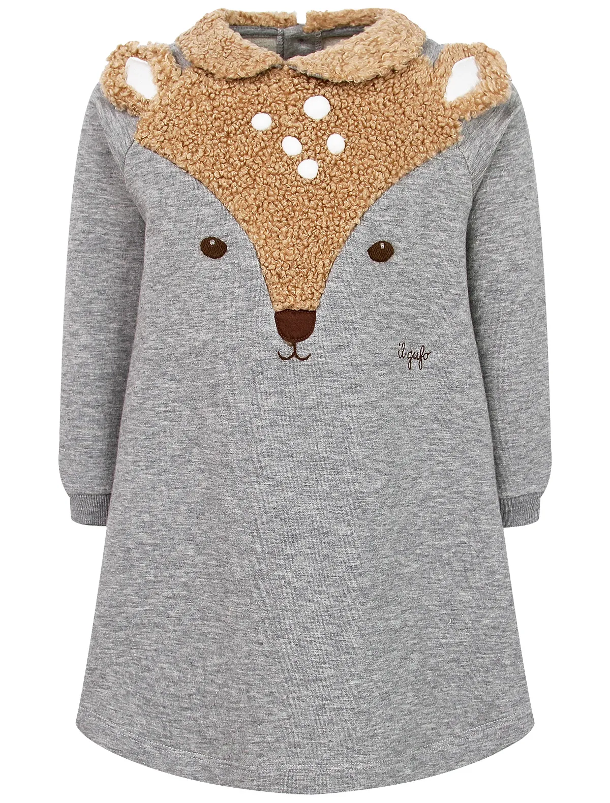 Платье Il Gufo, Серый, 2346830
Платье Il Gufo, Серый, 2346830