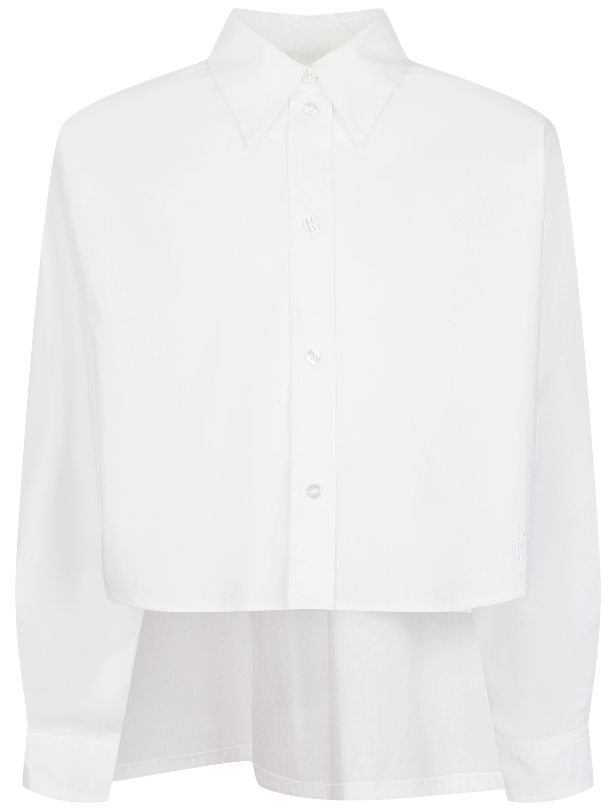 

Блуза MM6 Maison Margiela, Белый, 2671123
