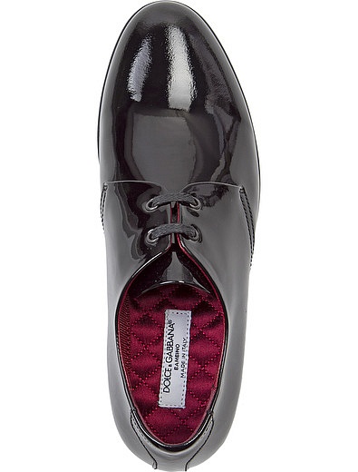Туфли классические из лакированной кожи Dolce & Gabbana - 2011119880313 - Фото 2
