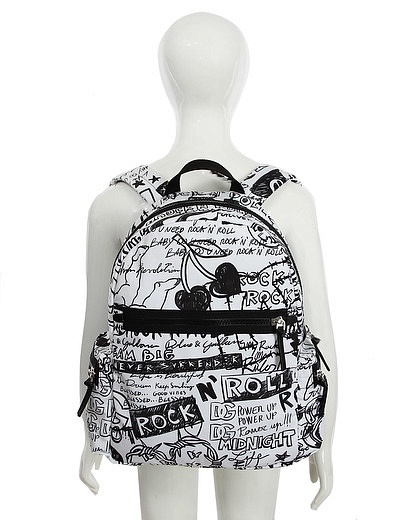 Рюкзак с принтом граффити Dolce & Gabbana - 1504508280340 - Фото 4