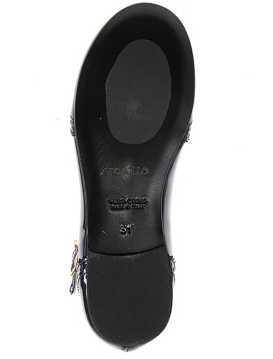 Туфли лакированные с перфорацией Simonetta - 2011409980709 - Фото 5