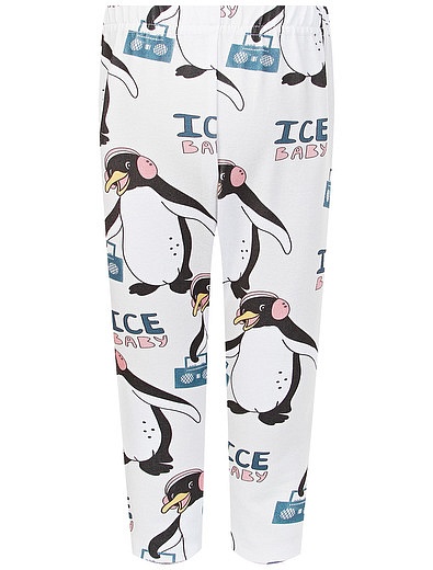 Пижама с принтом пингвин HOLIVIN - 0214529270350 - Фото 4