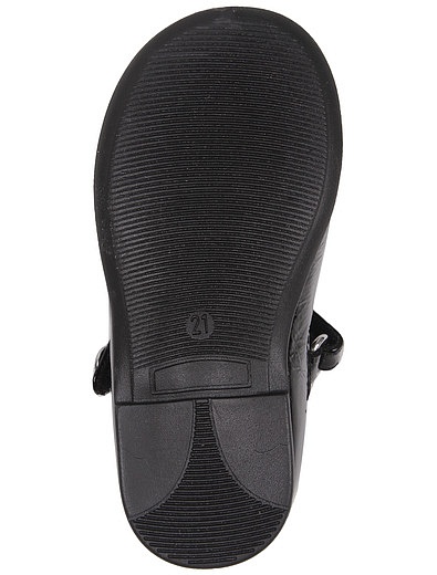 Черные туфли из натуральной кожи с бантиками Missouri - 2011109980078 - Фото 5