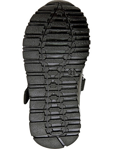 Черные туфли с кристаллами Simonetta - 2011109780340 - Фото 5