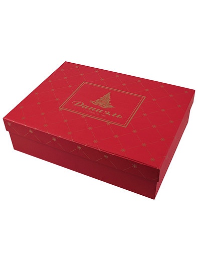 Красная новогодняя подарочная упаковка Daniel - 3514529280036 - Фото 1