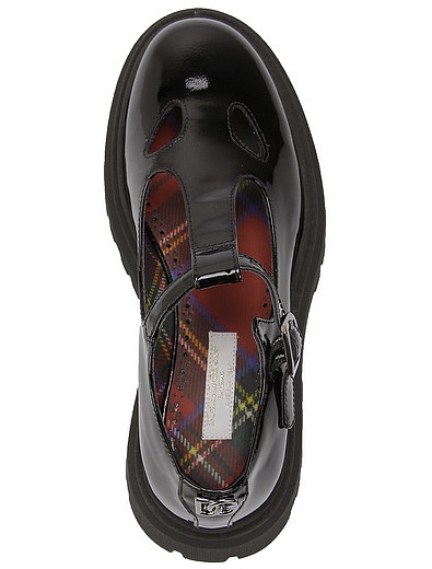 Лакированные туфли с массивной подошвой Dolce & Gabbana - 2014509280090 - Фото 4