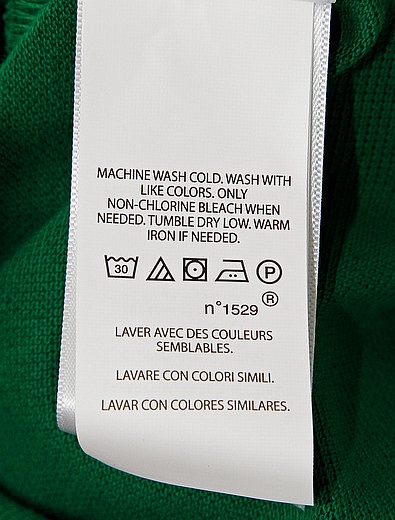Поло с длинным рукавом и вышивкой логотипа Ralph Lauren - 1144519083730 - Фото 3