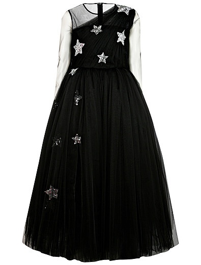Асимметричное платье со звездами SASHA KIM - 1054609188217 - Фото 1