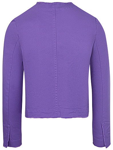 Фиолетовая куртка с накладными карманами №21 kids - 1074509411079 - Фото 5
