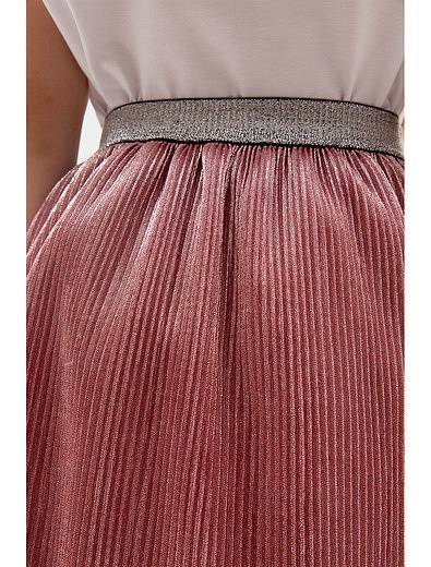 Плиссированная красная юбка MiaGia - 1044500180366 - Фото 5
