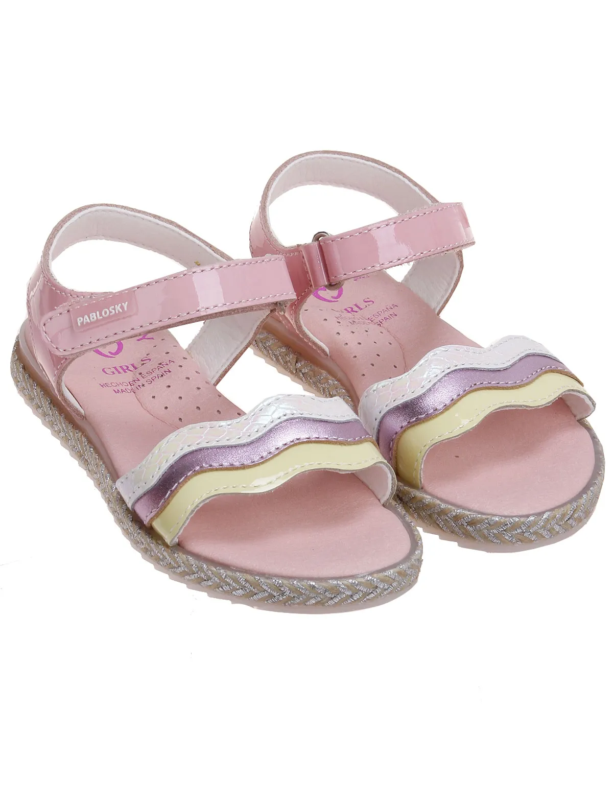 

Босоножки Pablosky, Розовый, 2546612