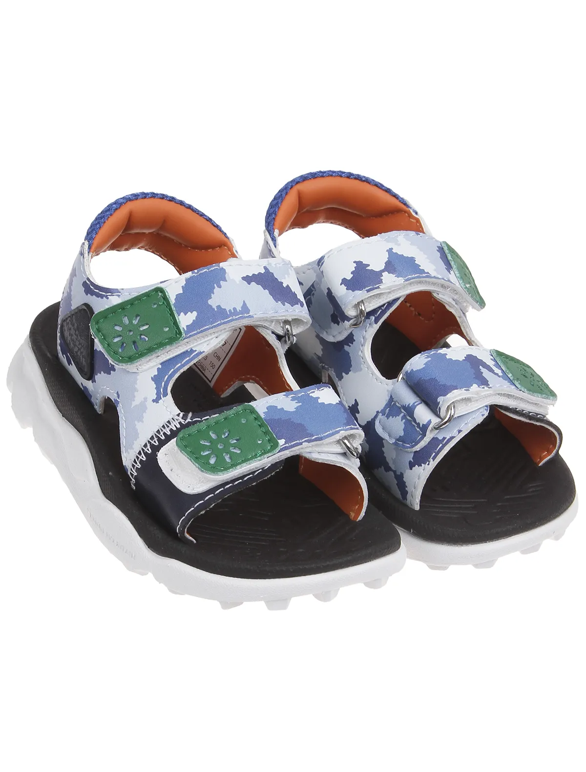 

Сандалии Flower Mountain by Naturino, Голубой, 2659942