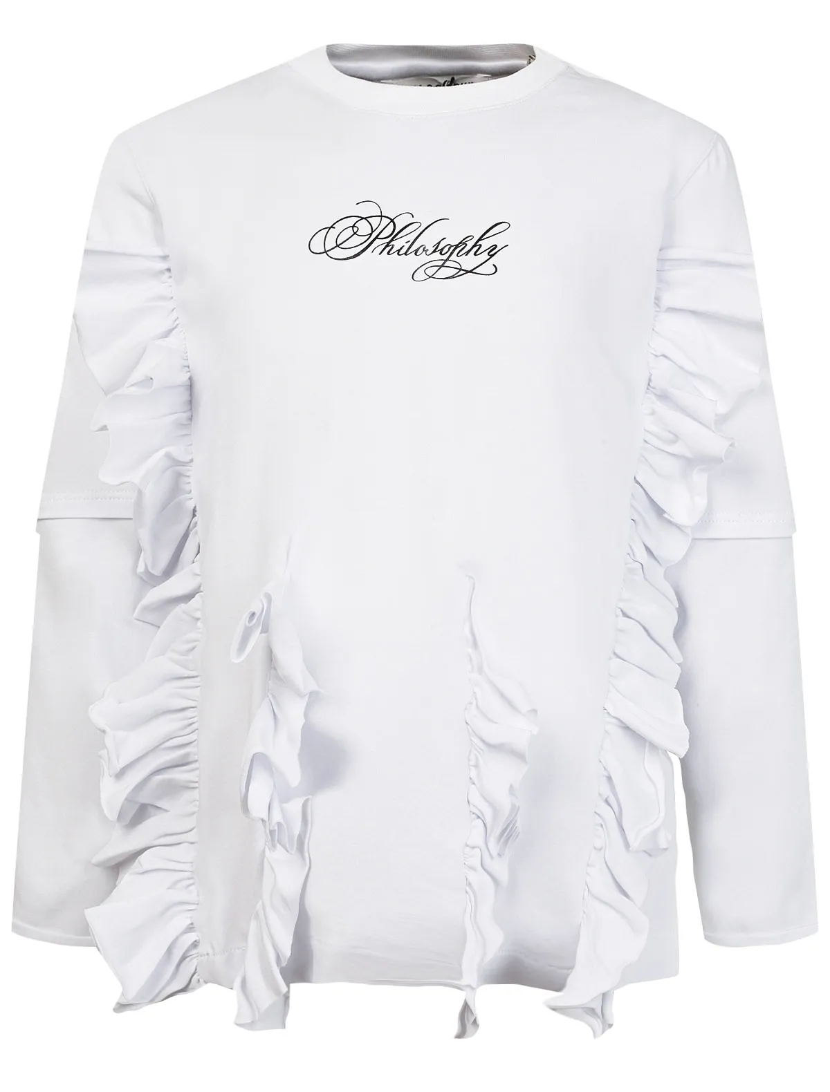 

Лонгслив Philosophy, Белый, 2141866
