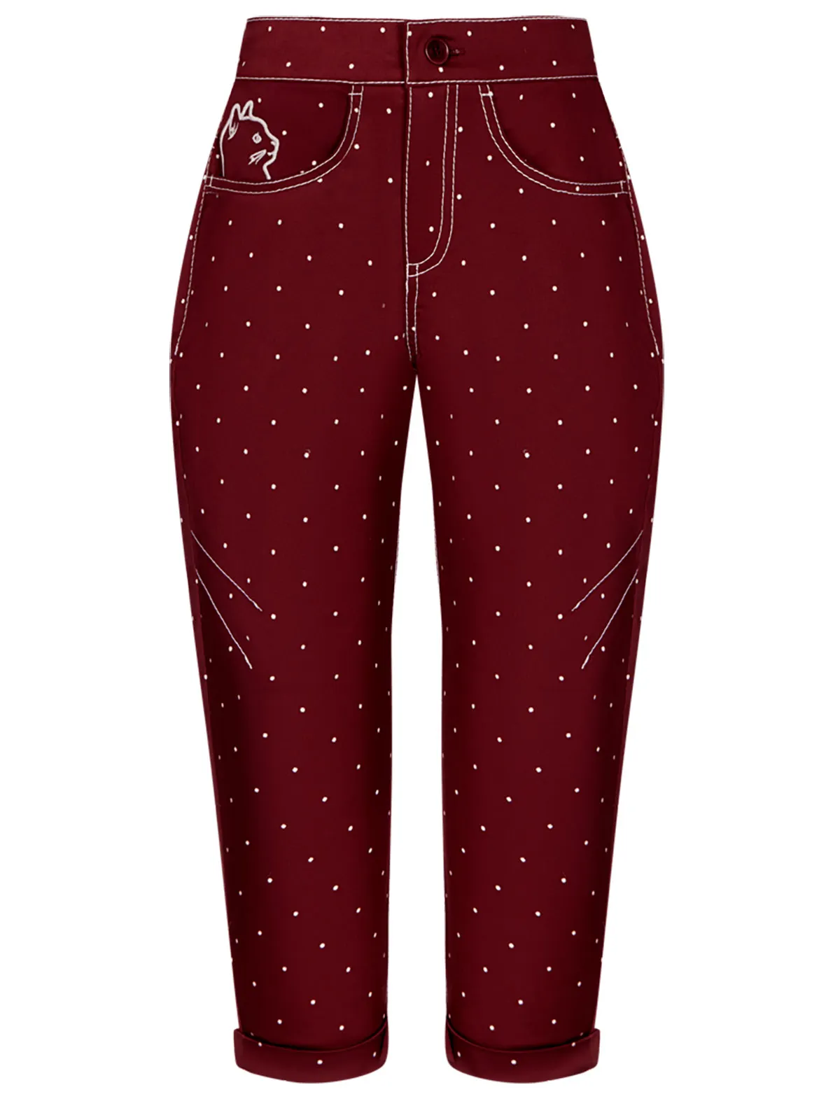 

Брюки Ulyana Sergeenko, Красный, 2514689