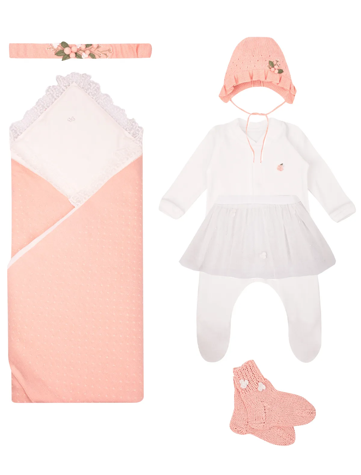 

Комплект из 8 шт SabiSaraBara, Розовый, 2562542