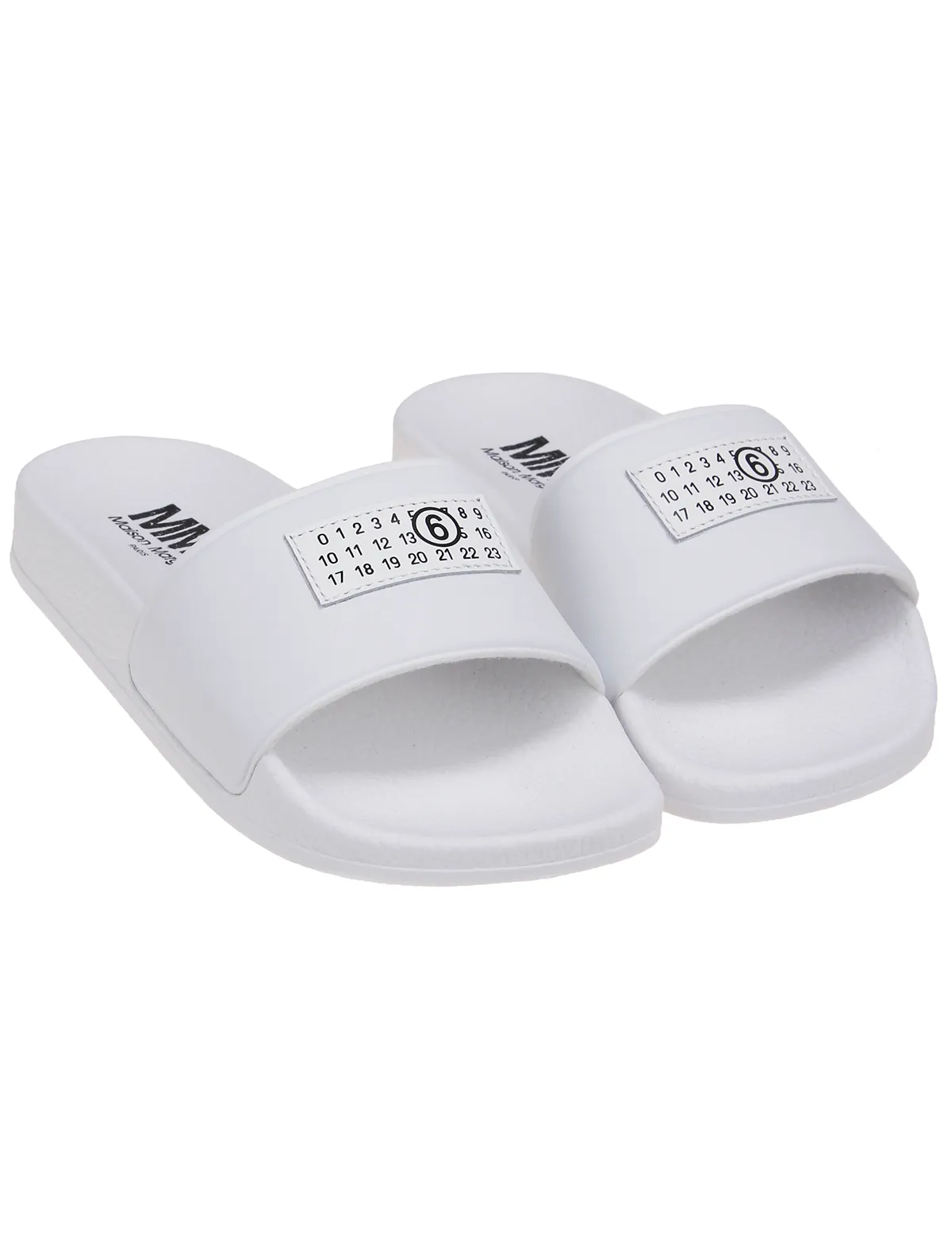 

Шлепанцы пляжные MM6 Maison Margiela, Белый, 2656550