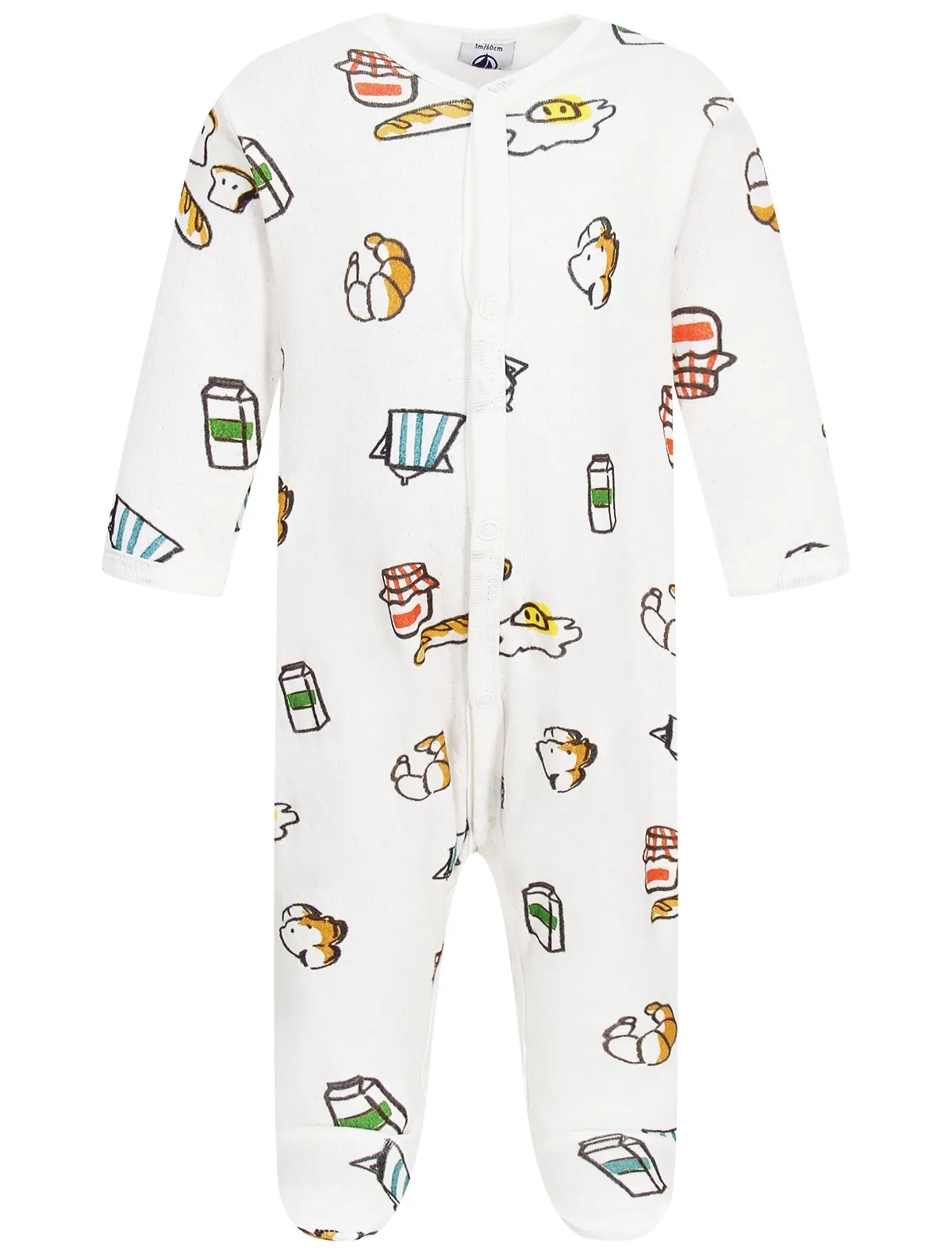 

Комбинезон PETIT BATEAU, Белый, 3051527