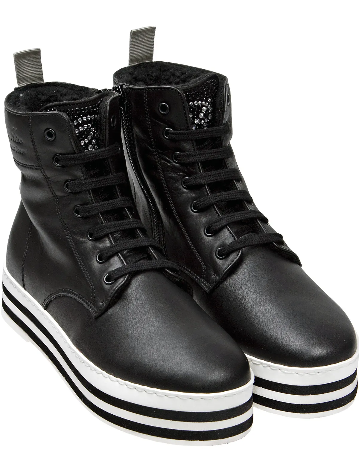 

Ботинки Miss Blumarine, Черный, 1916194