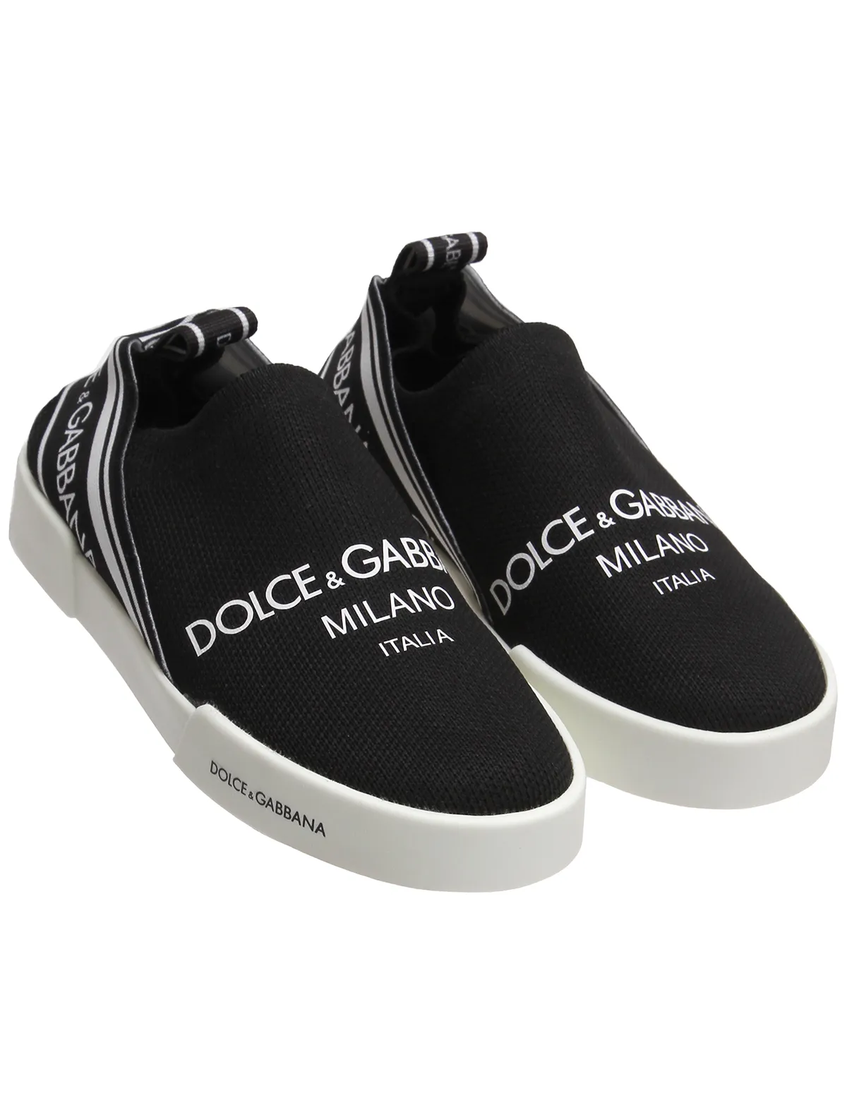 

Слипоны Dolce & Gabbana, Черный, 2496248