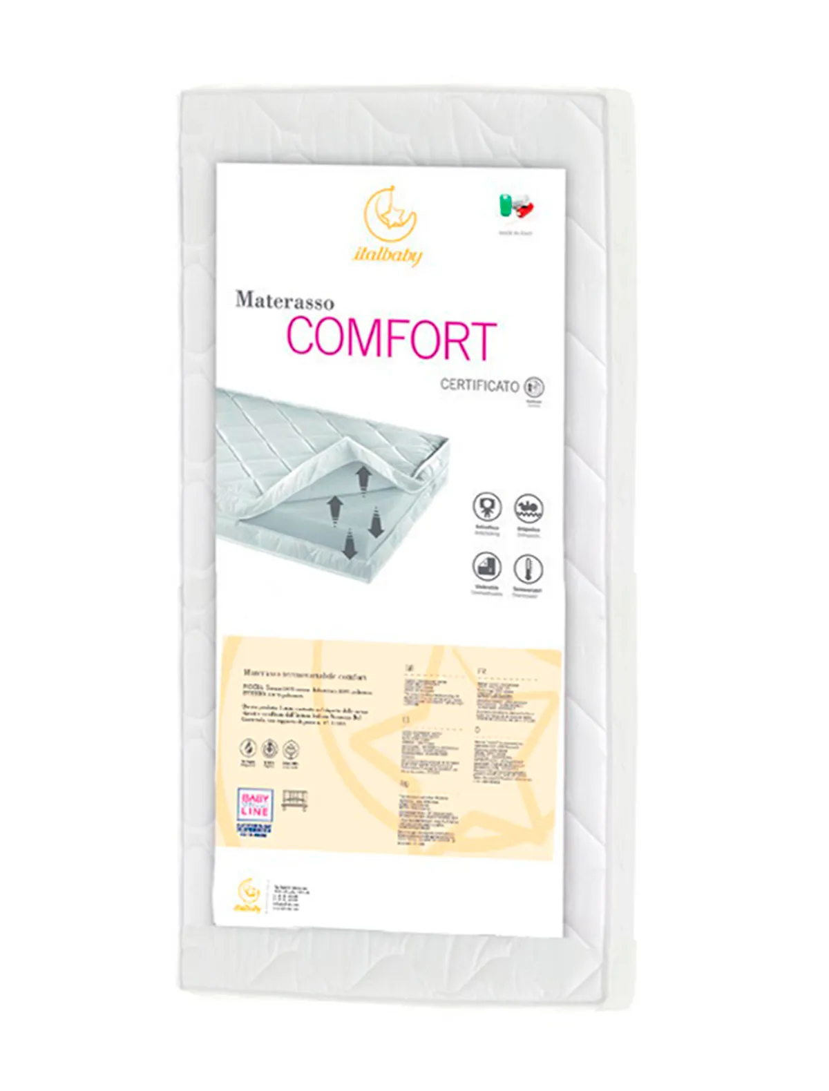 

Матрас Italbaby, Белый, 2691945