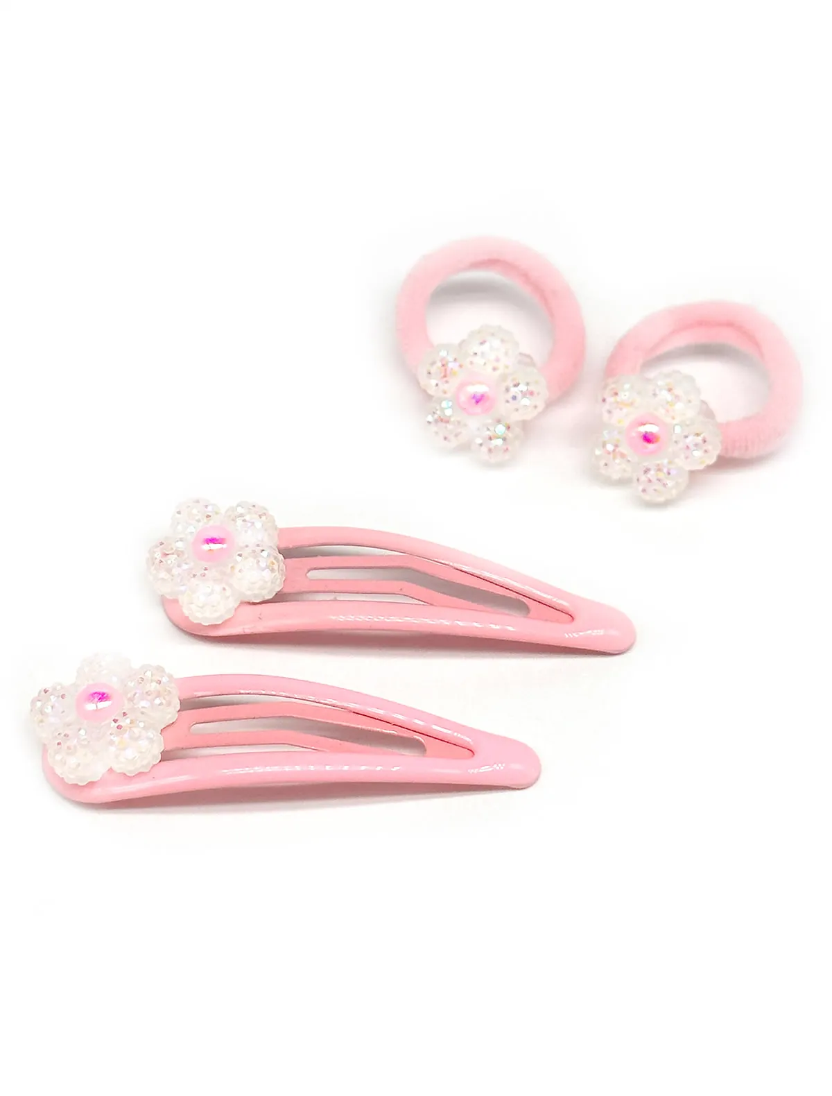 

Заколка Junefee, Розовый, 2784601