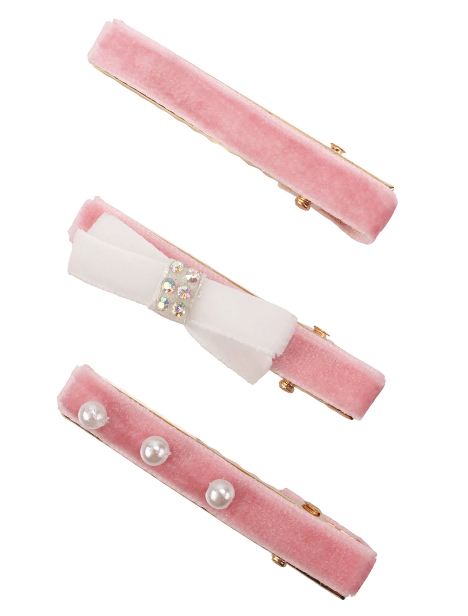 

Заколка Junefee, Розовый, 3096508