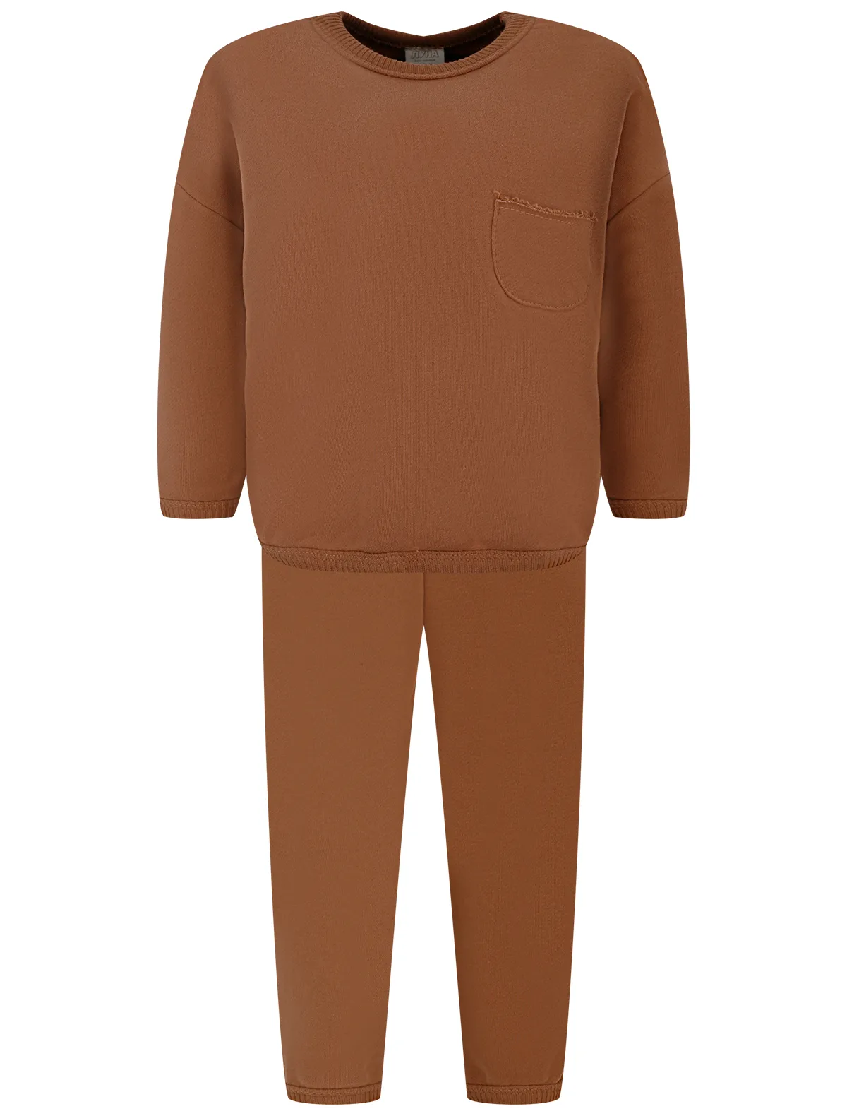 

Костюм спортивный МиниЛуна, Коричневый, 2487766