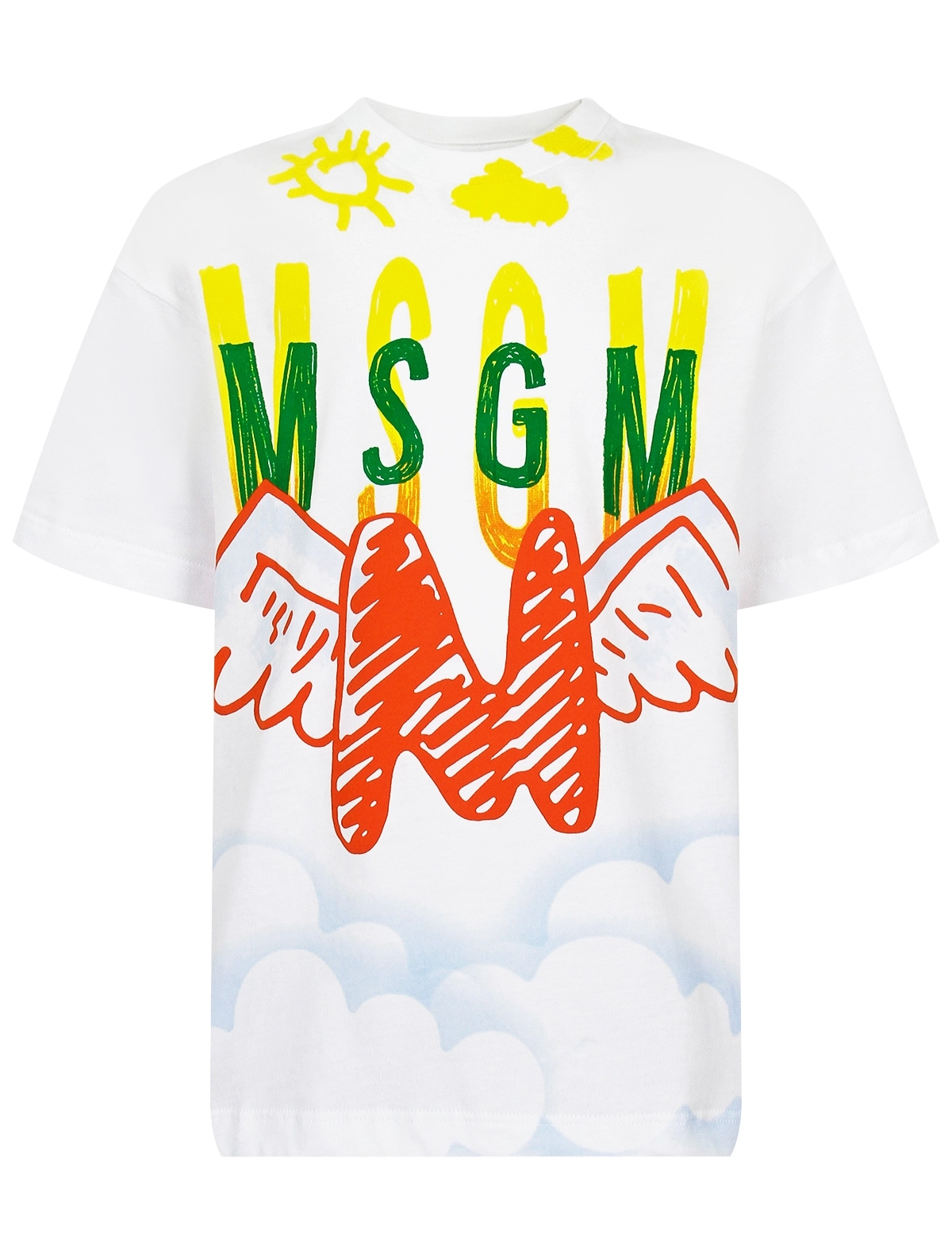 

Футболка MSGM, Белый, 3200165