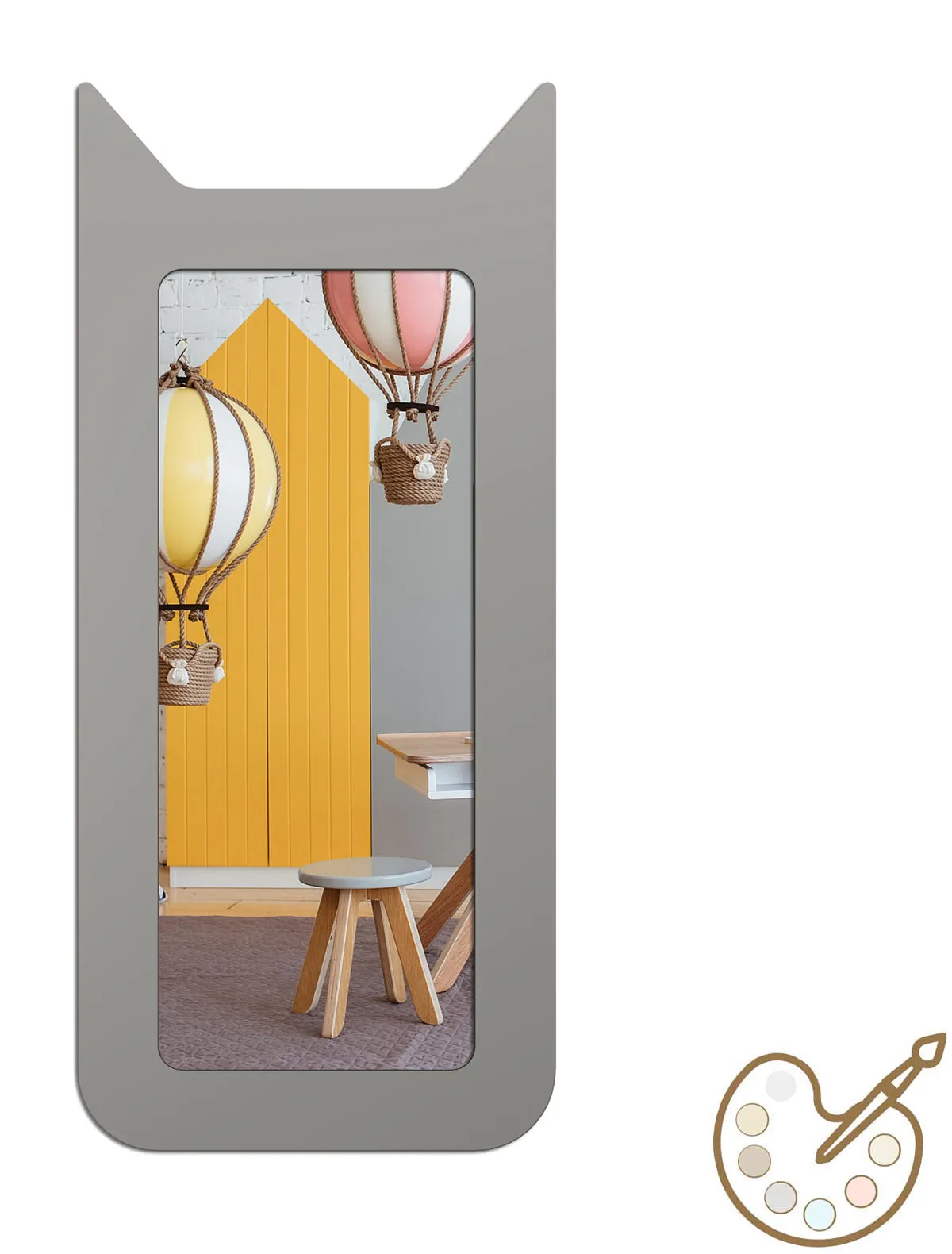 

Зеркало Little Street, Разноцветный, 2499143