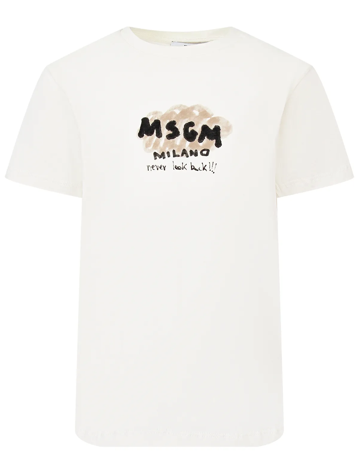 

Футболка MSGM, Бежевый, 2752399