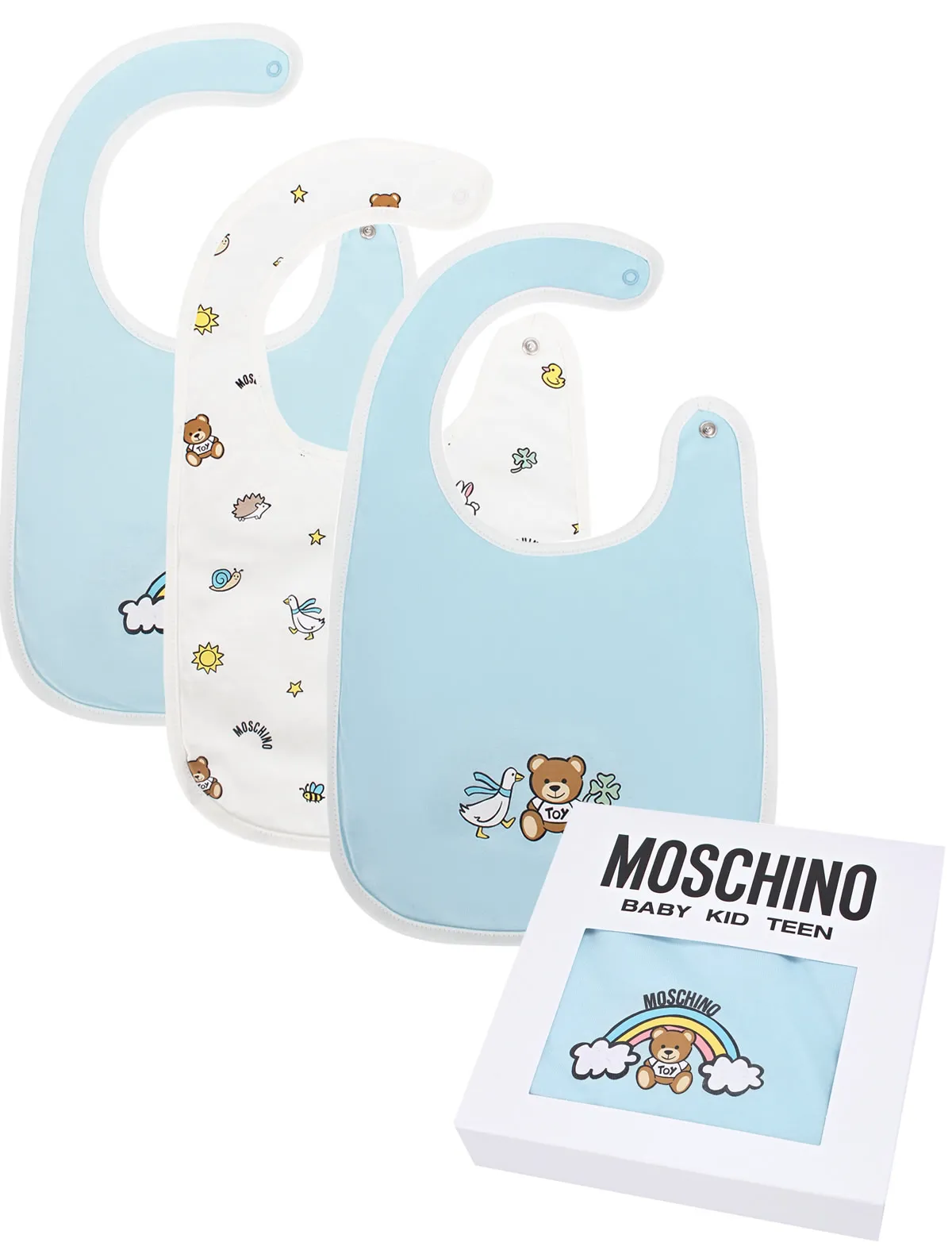 

Слюнявчик Moschino, Белый, 2756669