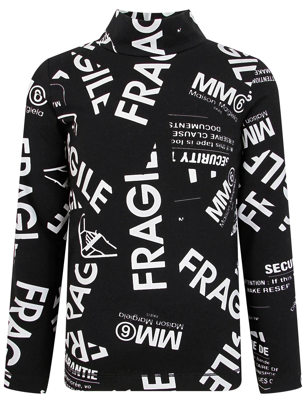 

Лонгслив MM6 Maison Margiela, Черный, 2345708