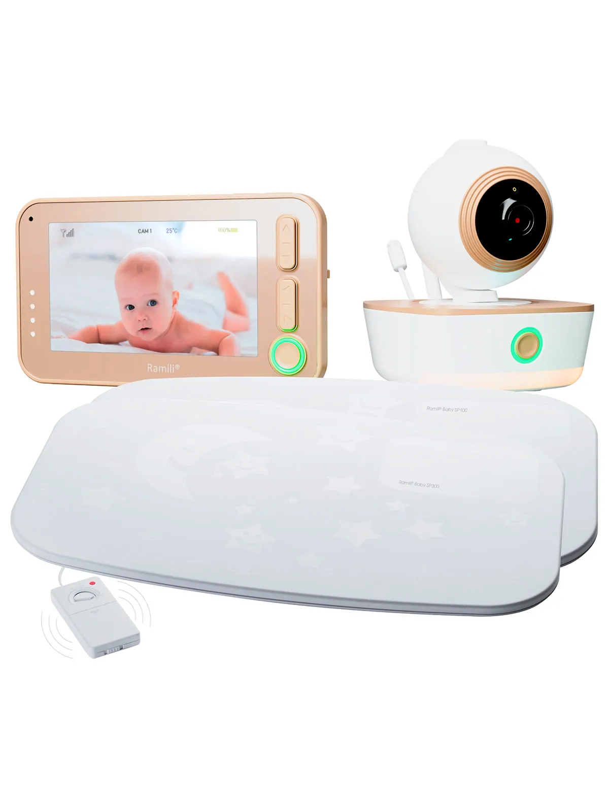 

Видеоняня Ramili, Белый, 2503771