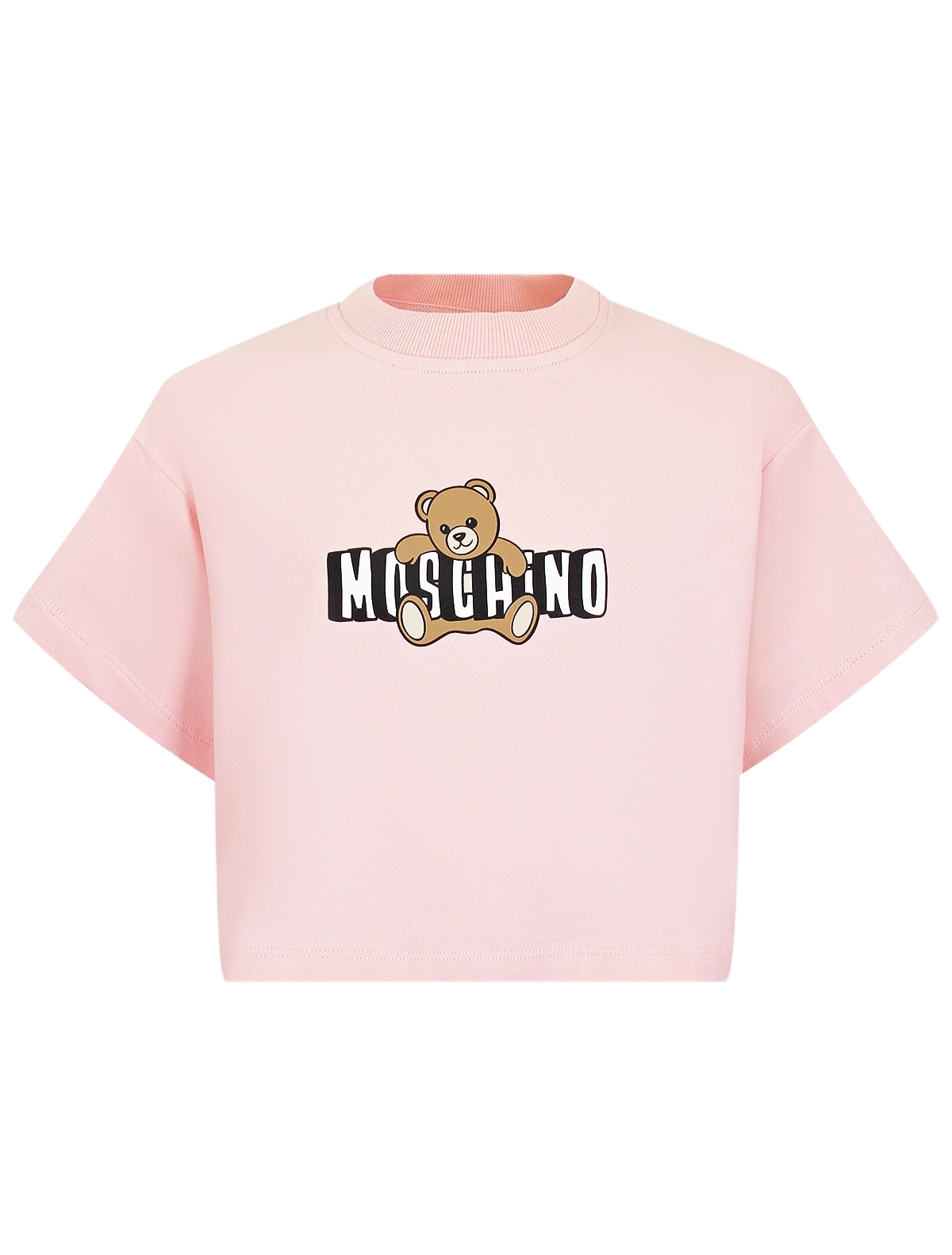 

Футболка Moschino, Розовый, 3201489