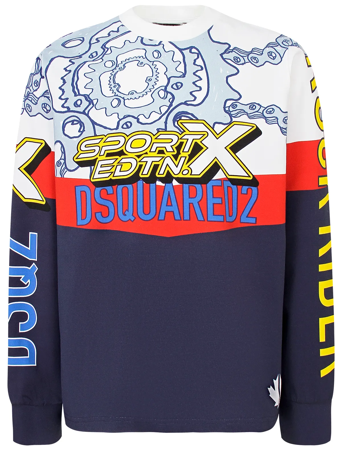 

Лонгслив Dsquared2, Синий, 2725161