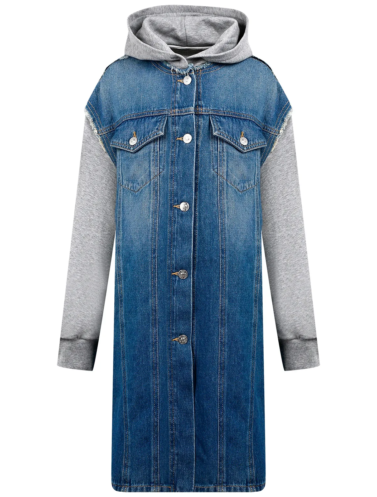 

Пальто MM6 Maison Margiela, Голубой, 2384970