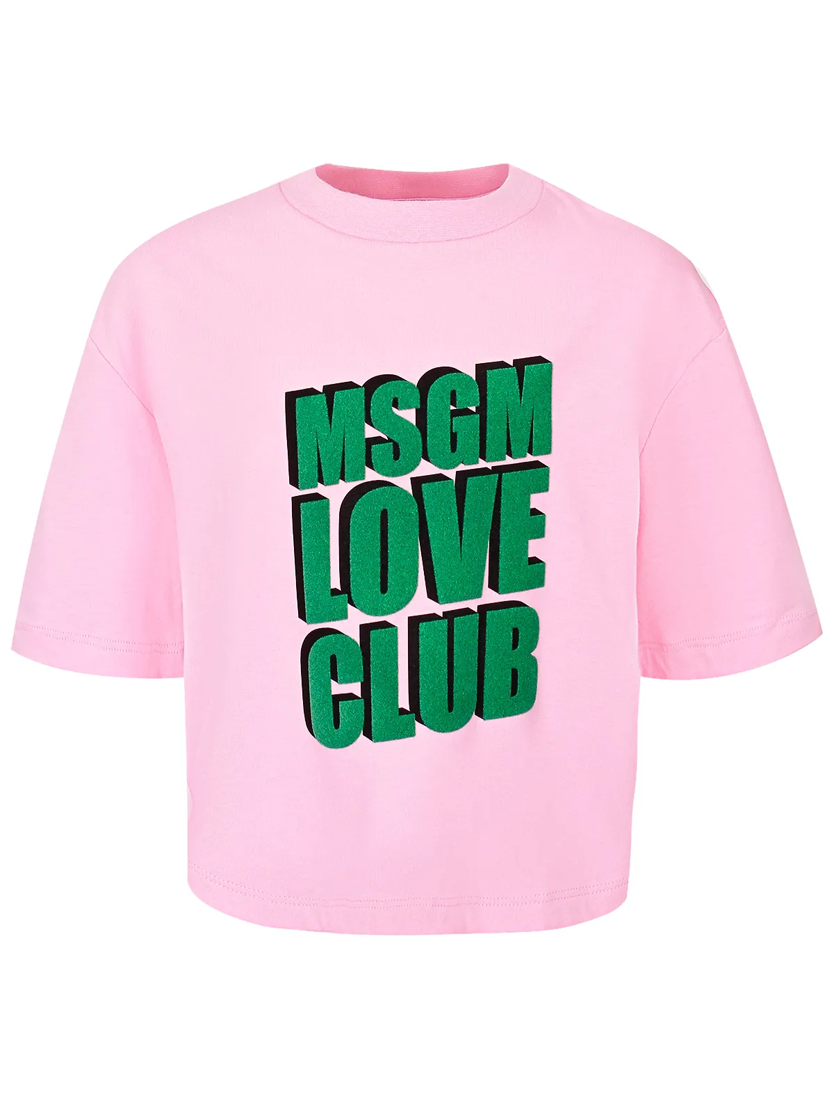 

Футболка MSGM, Розовый, 2698143