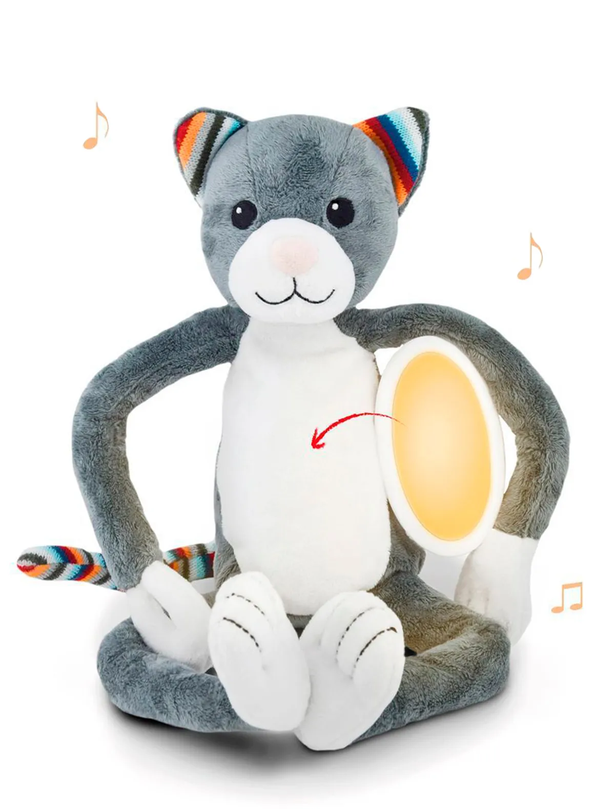 

Лампа ZAZU, Серый, 2370259