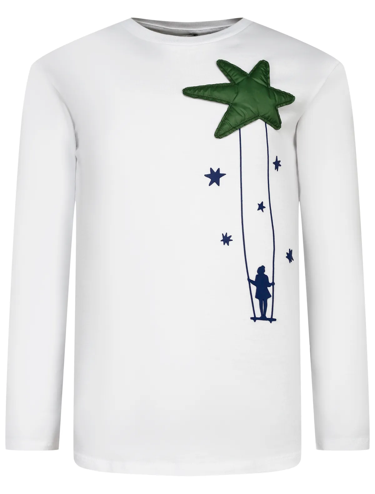 

Лонгслив Il Gufo, Белый, 2508466