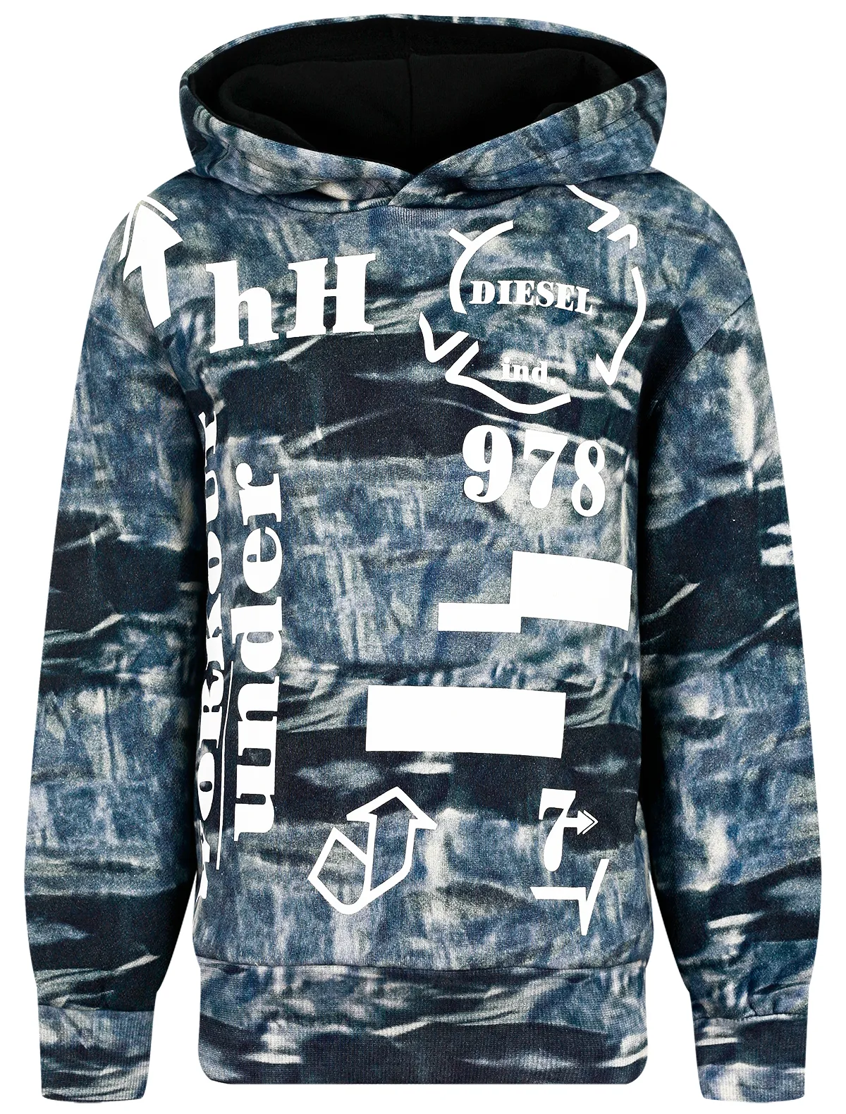 

Худи Diesel, Синий, 2597263