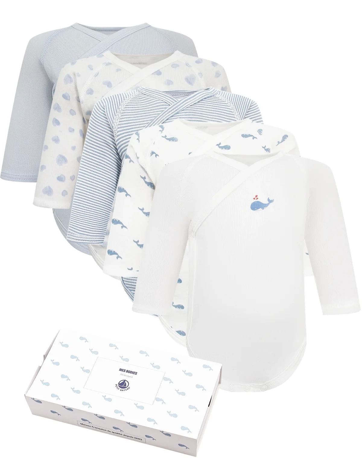 

Боди PETIT BATEAU, Голубой, 3053070