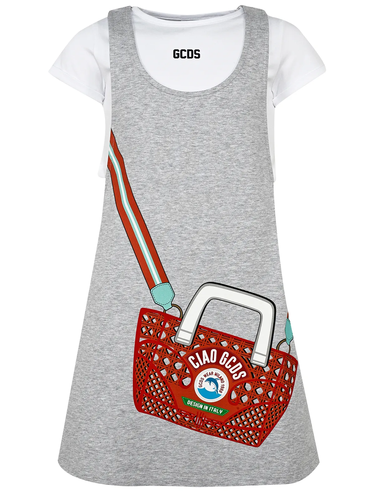 

Комплект из 2 шт. GCDS mini, Белый, 2550784